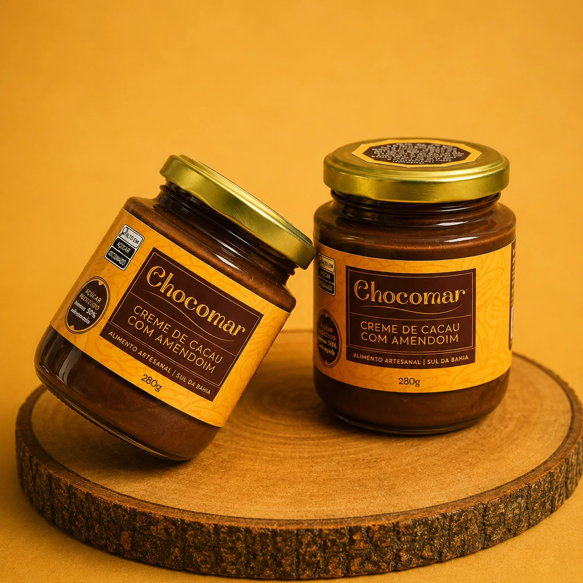 Creme de Cacau com Amendoim