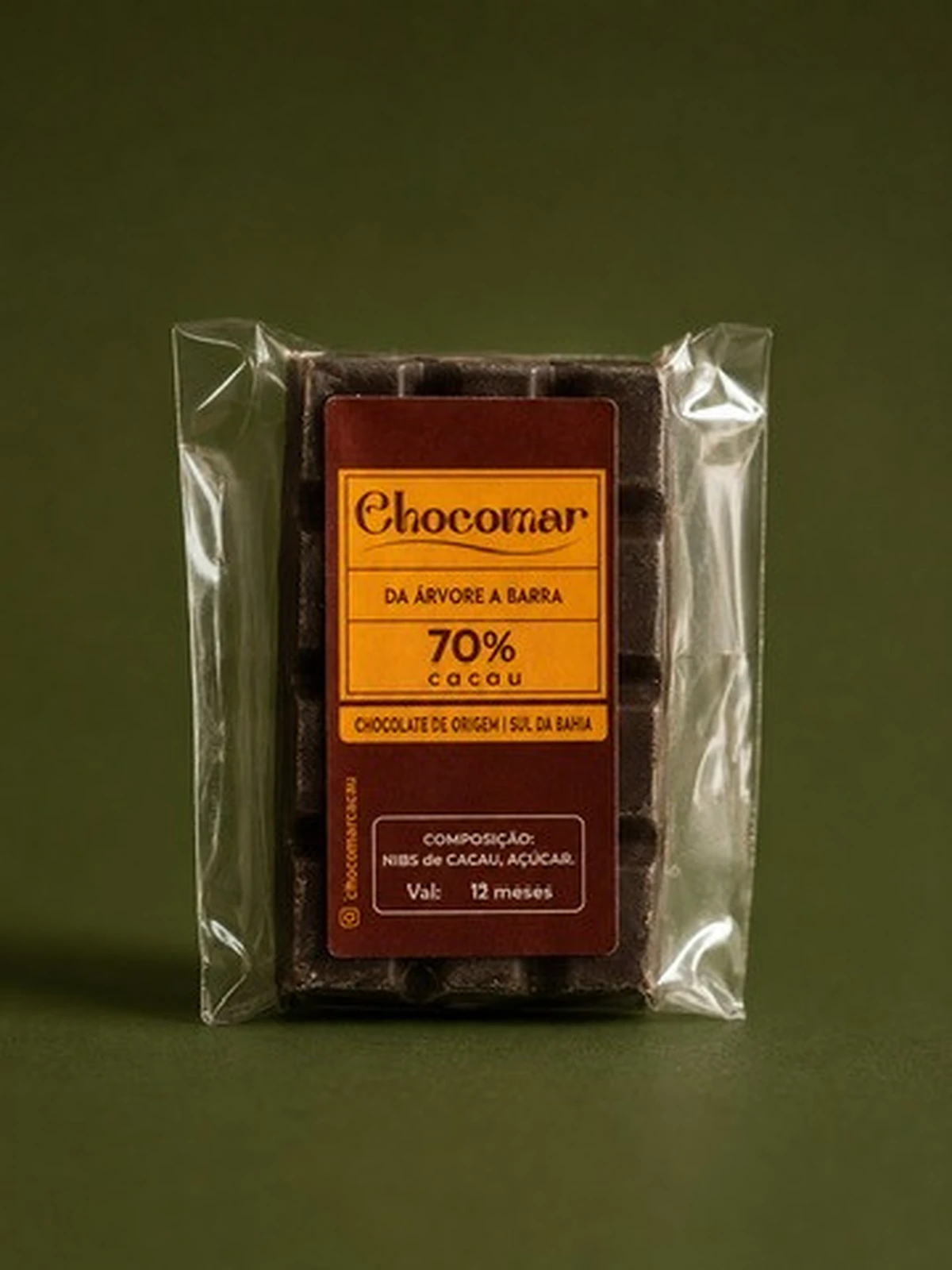 Mini Barrinha 70% Cacau